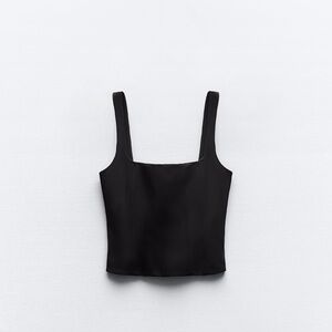 Zara stretchy corset top